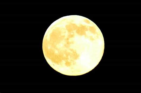 Yellow Moon Meaning and Symbolism (aka Harvest Moon)