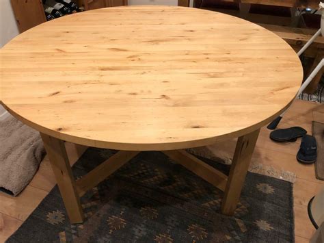 Ikea birch round extendable dining table | in Orpington, London | Gumtree
