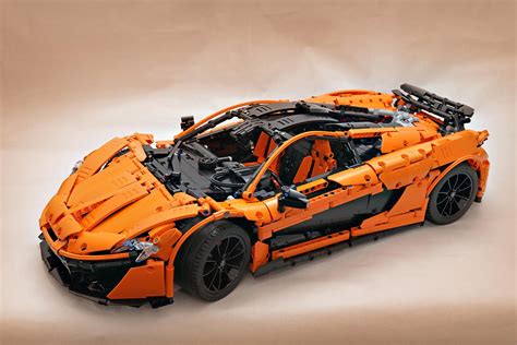 LEGO MOC McLaren P1 hypercar 1:8 - manual version only - by brunojj1 | Rebrickable - Build with LEGO