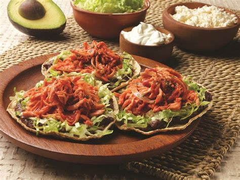 Tostadas de Tinga | Recipe | Mexicans, Food and Tostadas