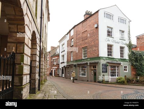 Stafford Town centre Staffordshire England Stock Photo - Alamy