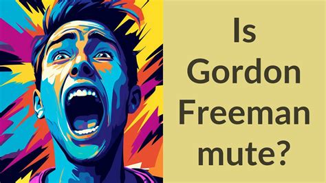 Is Gordon Freeman mute? - YouTube