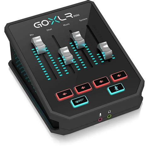 GoXLR Mini - Mixer & USB Audio Interface for Streamers, Gamers & Podcasters - Walmart.com ...