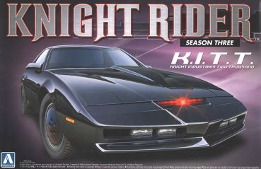 K.I.T.T. Plastic Model Kit 1/24 Pontiac Transam, Knight Rider Season 3 | BlacksBricks