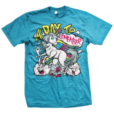 A Day To Remember: Unicorn Killing Spree T-Shirt (Blue) - Victory Merch