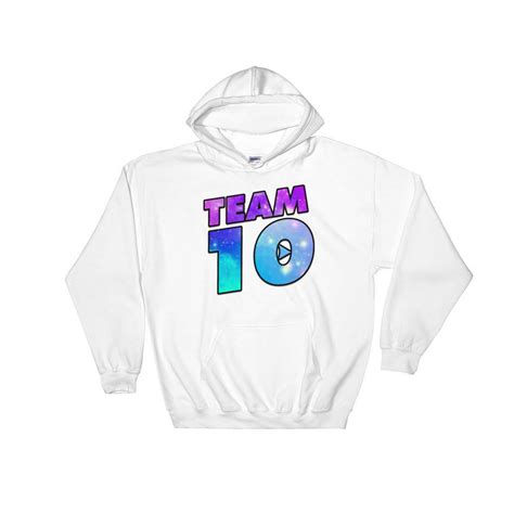 Team 10 Hoodie, Jake Paul Merch for Kids Men Women and Youth, Team 10 ...