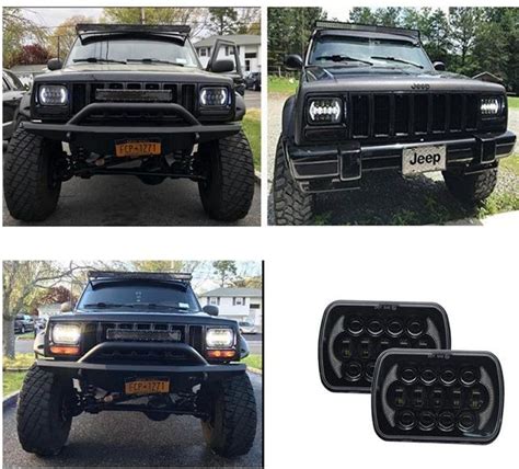 Jeep Xj Led Headlights Conversion&Upgrade Size