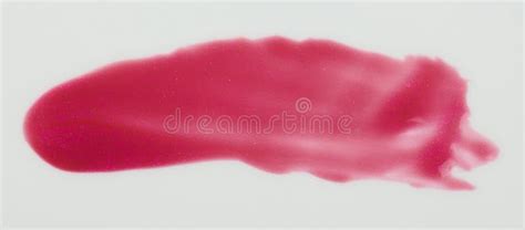 Glossy red paint stroke stock image. Image of draw, style - 190754663