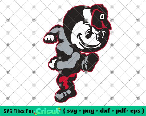 Vintage Brutus svg, Ohio State Buckeyes svg files for cricut, Ohio Sta