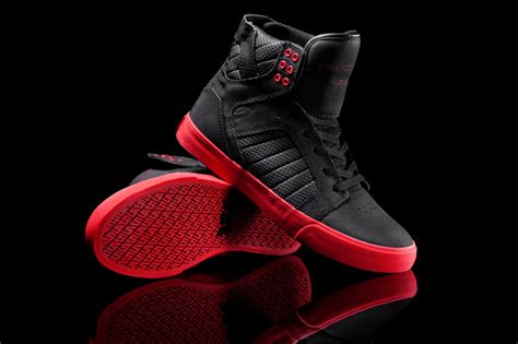 SUPRA BLACK TUF SKYTOP | Streetwear Fans