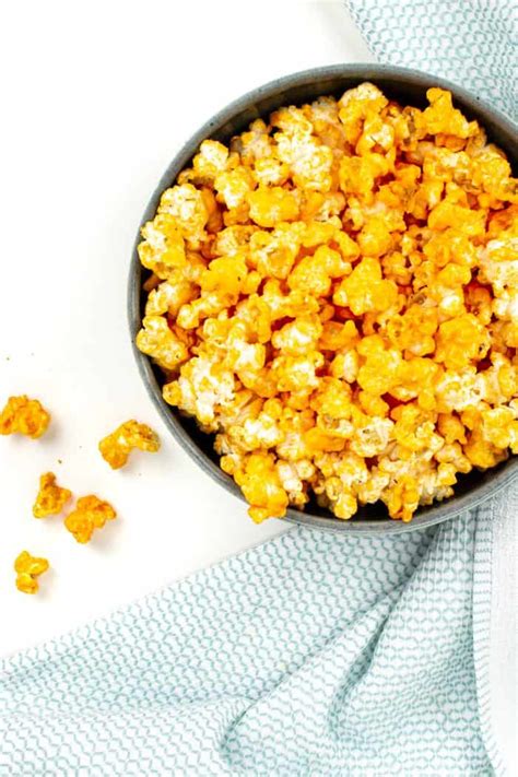 Cheddar Cheese Popcorn | Feast + West