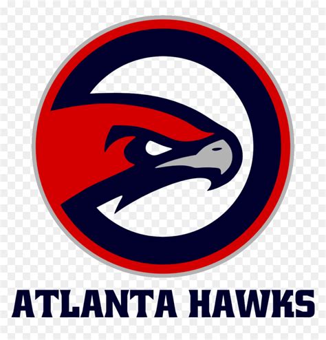 Atlanta Hawks Transparent Background - Retro Atlanta Hawks Logo, HD Png Download - vhv