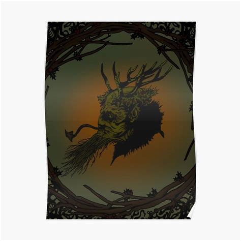 "Krampus" Poster for Sale by Eostre-and-Dada | Redbubble