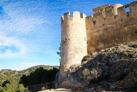 Castle at Biar, Valencia Y Murcia, Spain Stock Image - Image of murcia ...