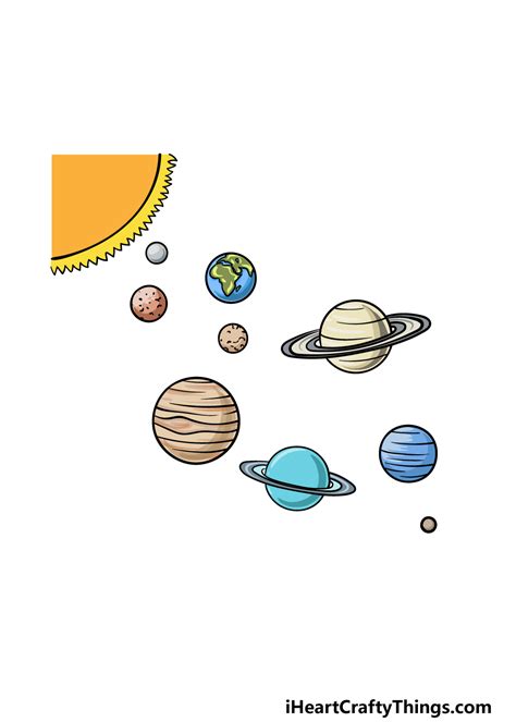 Easy To Draw The Planets