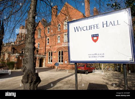 Wycliffe Hall an associate institution to Oxford University for Stock Photo, Royalty Free Image ...