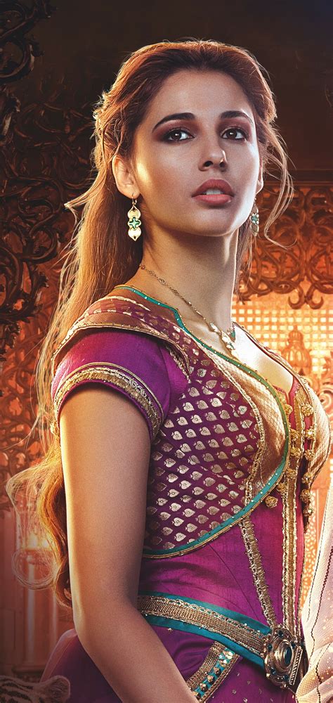 Movie Aladdin (2019), Princess Jasmine, Naomi Scott, 1440x3040 Phone HD ...