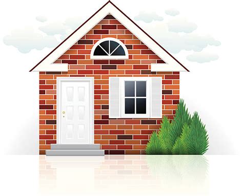 Brick House Clip Art, Vector Images & Illustrations - iStock