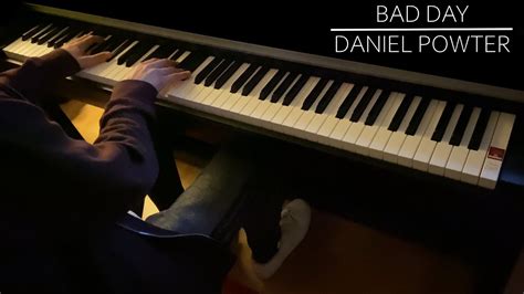 Bad Day - Daniel Powter || Piano Cover - YouTube