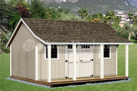 22+ 16X20 Shed Plans With Porch Gif - DIy WOOD PROJECT