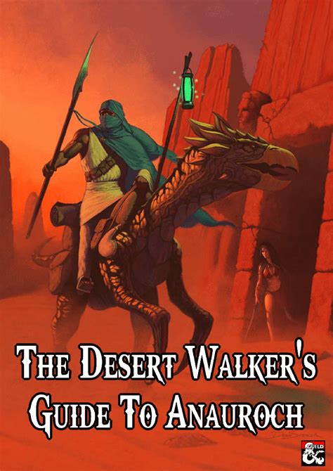 The Desert Walker's Guide To Anauroch - Map Pack - Dungeon Masters Guild | DriveThruRPG.com