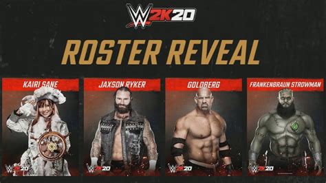 WWE 2K20 FULL ROSTER REVEAL - YouTube