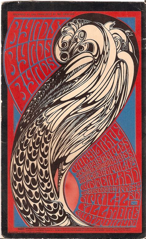 Byrds Byrds Byrds poster and postcard, 1967 | Collectors Weekly