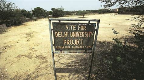 Allotted 30 yrs ago, land for DU campus in Najafgarh houses just a boundary wall | Education ...