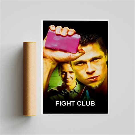 Fight Club Movie Poster Fight Club Posters Wall Art Wall - Etsy