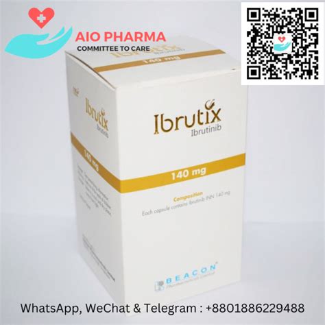 Ibrutix 140 mg ibrutinib | Imbruvica | Best price at Aio Pharma