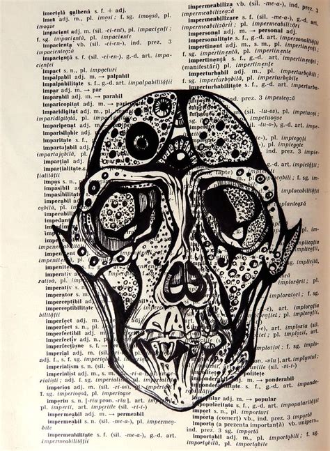 Monkey skull Drawing by Esmeralda Riglea | Saatchi Art