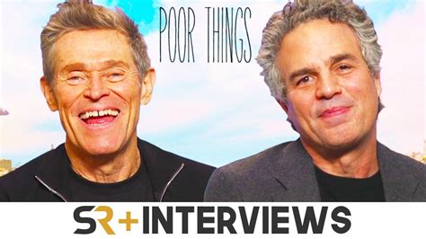 Poor Things Interview: Mark Ruffalo & Willem Dafoe On Collaborating With Emma Stone