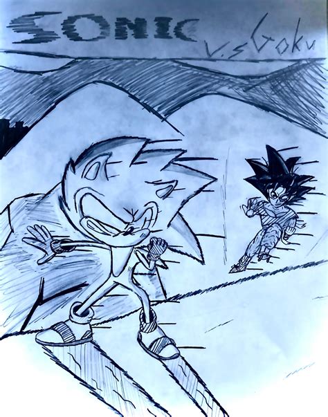 Archie Sonic Vs Goku by ToeiSonic2029 on DeviantArt