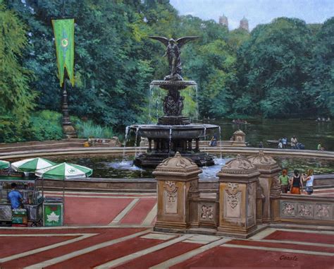 Paul Casale Fine Art: Bethesda Fountain, Central Park