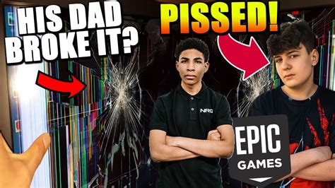 Clix MOCKS Unknown For FAILING.. Pro Players Dad BREAKS Monitor LIVE! Pros DO NOT CARE About ...