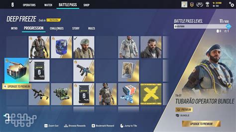 Rainbow Six Siege Operation Deep Freeze: All Battlepass tiles and rewards