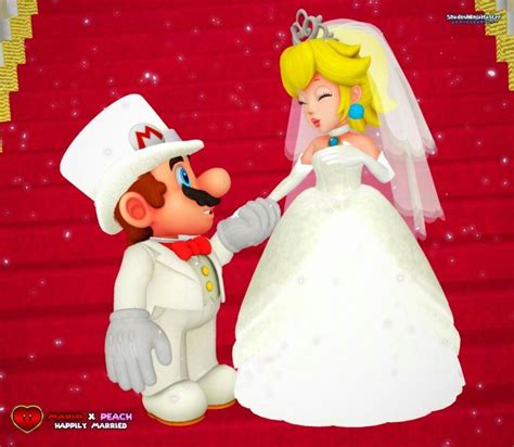 Mario And Peach Wedding Wallpapers - Wallpaper Cave