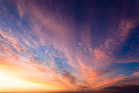 Clouds Cirrus Colors stock photo. Image of thin, canvass - 28912304