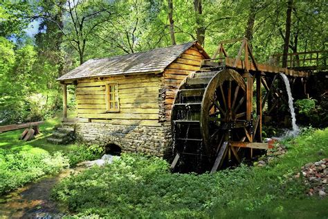 Mill At Centerville Missouri Photograph by Marty Koch