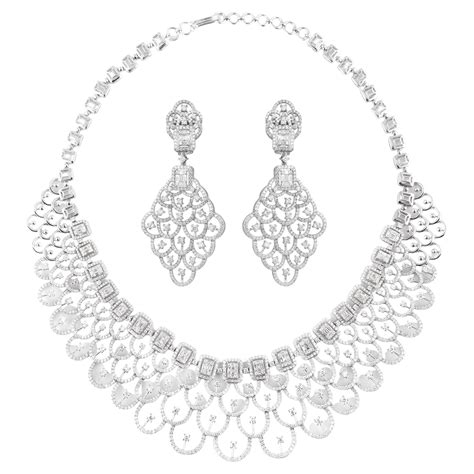 14k gold Diamond Necklace Set For Sale at 1stDibs | 14k gold necklace set