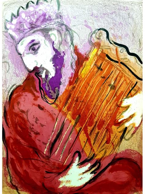 Marc Chagall - Marc Chagall - The Bible - Original Lithograph For Sale ...