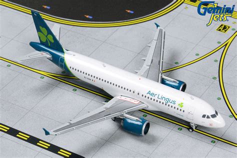 Aer Lingus Airbus A320 EI-CVA GeminiJets GJEIN1852 Scale 1:400 – PandaFox Toys