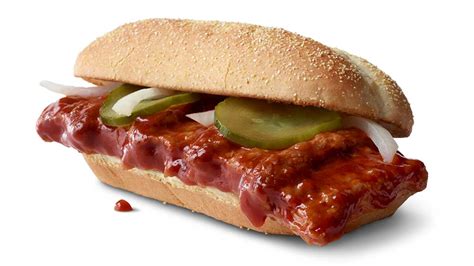 McDonald's McRib Gets A National Release For The First Time Since 2012