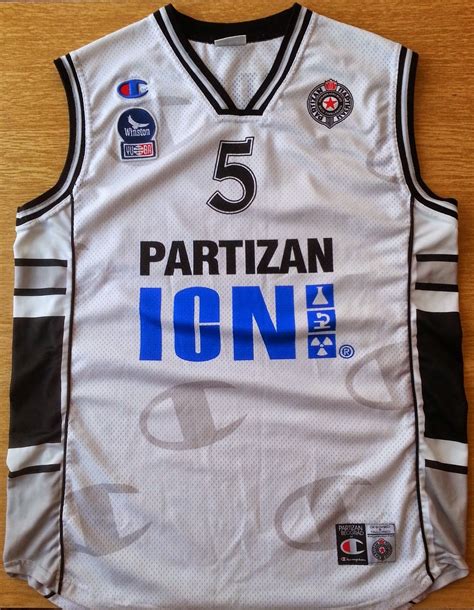 Basketball Jerseys : PARTIZAN BELGRADE JERSEYS