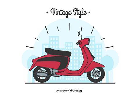 Lambretta Vector Background 146396 Vector Art at Vecteezy