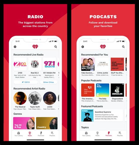 iHeartRadio App Mobile App | The Best Mobile App Awards