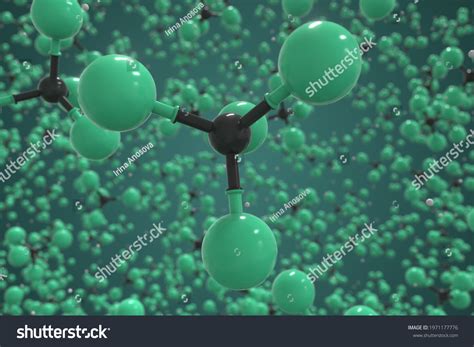 4 Chemical Structures Trichlorofluoromethane Images, Stock Photos ...