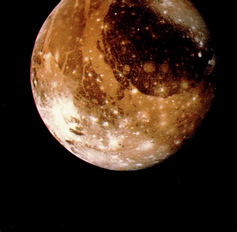 Voyager 2 Photo Of Ganymede Photograph by Nasa/science Photo Library ...