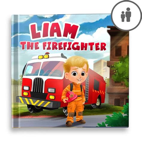 Personalized Children's Firefighter Book | Dinkleboo