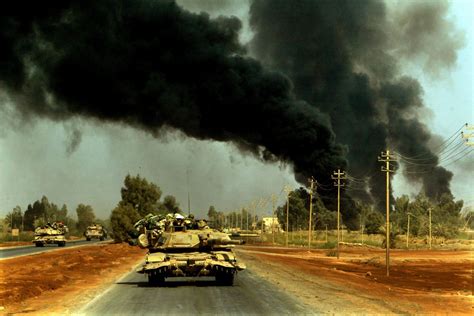 Fondos de pantalla : vehículo, tanque, fuego, explosión, M1 ABRAMS, Segunda Guerra del Golfo ...